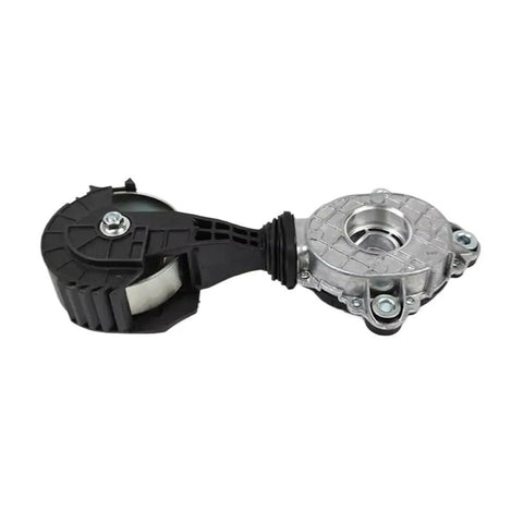 Top Notch Drive Belt Tensioner Bearing Pulley Replaces APV3628 And 11287598833 For BMW Mini Cooper R56 R55 R57 R60 showing black and metal components.