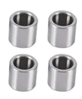 Built Tough Chrome Steel Sleeve Bearing For Electric Motor Wheel Repair, Heavy Duty Oilless Bushing set of four 12mm inner bore.