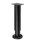 Beefy Stainless Steel Adjustable Furniture Leg With Wide Square Base For Sofa And Cabinet Leveling Replacement Foot 4.3x4.3 Inch Square Base Heavy Duty