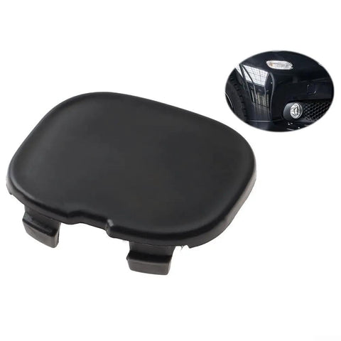 Direct Fit Front Bumper Tow Hook Eye For Smart Fortwo 453 2016 2018 OEM A4538854300 Replacement Black Plastic Durable Tow Hook Assembly For Easy Refit, Precise OEM Replacement, No Modifications black plastic bumper cover