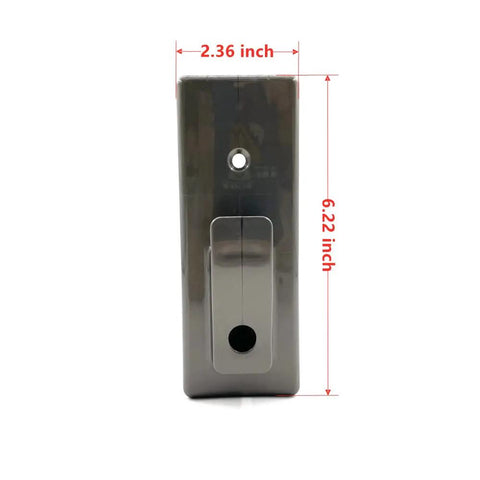 All In One Vacuum Attachment Kit For Shark Wall Mount Models dimensions front view with measurements shown