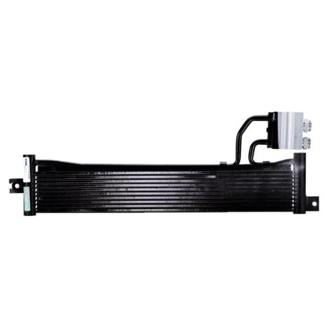 Premium Transmission Oil Cooler Kit For Jeep Cherokee 2014 to 2018 SBTCH4050146 Model With 2.4L And 3.2L Engines Perfect Swap To Keep Your Ride Cool And Running Smooth Like New Again. black transmission oil cooler kit with aluminum core and fittings for Jeep Cherokee