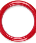 Red aluminum ring for Porsche Dashboard Center Clock Surrounding Compass Cover Dope Aluminum Ring Emblem Sticker, easy adhesive install