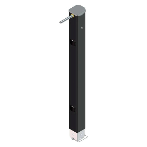 Fifth Wheel Landing Gear Lead Drop Leg 29.5 Inch Universal Replacement with Snap Pin Durable Powder Coated Assembly