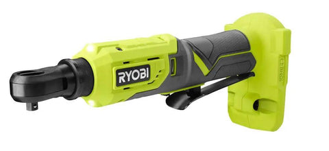 Cordless 18V 1/4 Inch Drive Ratchet Tool With 4 Position Head, Electric Operation, Fixed Square Head, Powder Coated Finish, Tool Only PRC01B, Beast For Tight Spots And Quick, Easy Fastening