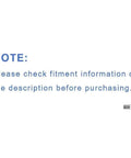 Note instructing to check fitment details of Volvo Penta Marine Starter Replacement For 4.3L 5.0L 5.7L 6.2L 7.4L 8.1L 8.2L V6 V8 Engines