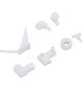 RC Helicopter Body Parts Kit Reinforced Plastic Spare Parts Set For C138 C138 Pro Bell 206 Heli Seamless Replacement Durable