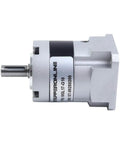 Side view of MGL Series Planetary Gearbox For NEMA 17 Stepper Motor, 10:1 Gear Ratio, featuring 5mm shaft and 42mm flange