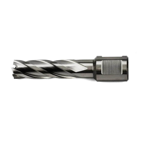 Oscarbide annular cutter, 9/16 in diameter, 2 in depth, Weldon shank 3/4 in for magnetic drill press