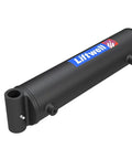 Heavy Duty Double Acting Cross Tube Hydraulic Cylinder With Two Inch Bore And Six Inch Stroke Welded Construction Three Thousand PSI SAE Six Ports