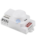 Wide Range 85V 250V 5.8GHz Microwave Motion Sensor Switch For LED Lights Control Body Detector Easy Install Built To Last Pro Grade Reliability Electronic Component With Precision And Stable Performance, white plastic module with terminal ports