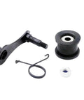 Heavy Duty Chain Tensioner Spring Roller Slider Guide Adjuster Pulley Kit Fits Dirt Pit Mini Bike Moto ATV Quad Scooter Motors For Smooth rides And Easy Fixes, black metal parts