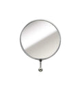 C-2HD Replacement Mirror Head For Circular Inspection Mirrors 2-1/4 Inches Diameter Fits C-2 C-2L HTC-2 Silver Finish Durable Replacement Part For Pros, front view