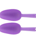 Lightweight Plastic Garden Shovels Set With Ergonomic Handles, Mini Spatulas For Planting And Transferring Soil, Indoor Gardening Tools, Easy Plant Care And Maintenance, purple plastic set
