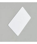 230 Piece Slick White Blank Inkjet Printable Cards Waterproof Plastic Id Business Tags on a grey surface