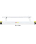 24 Inch 1000W Acrylic Heat Bending Machine With Water Cooling For Plexiglass Plastic, shown with 23.6 inch length, adjustable supports.