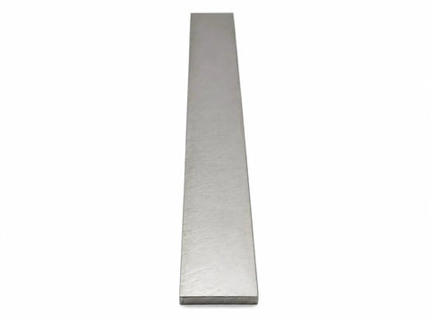 Top Shelf Heavy Duty O1 Tool Steel Flat Bar Precision Ground High Carbon Metal Stock 5/32 Inch By 1-1/2 Inch By 12 Inches showing a smooth metal surface.