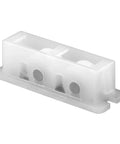 Smooth As Glass Nylon Tandem Rollers For Horizontal Vinyl Sliding Windows Heavy Duty Flat Edge Glide Kit showing a durable white nylon roller assembly.