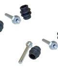 Heavy Duty Rear Brake Caliper Pin Kit For Jeep Wrangler JK 2007 To 2018 With Factory Rotors Ensures Solid Braking And Sleek Performance No More Shaky Or Squeaky Pads When You Hit The Road., brake pin kit set with bolts and rubber boots