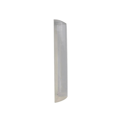 Side view of Square Furniture Caster Cups For Carpet And Hard Floors 1-13/16 Inch Clear Pack Of 4 Protect Carpeting from dents.