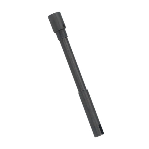 Rock Solid Steel Engine Oil Pump Drive Shaft For Small Block Chevy 283 302 327 350 5.7L, heavy duty, pinned sleeve design.