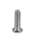 Close-up of a single stainless steel screw from the 600Pcs Tiny But Mighty Multipurpose Screw Assortment Kit With M1 M1.2 M1.4 M1.6