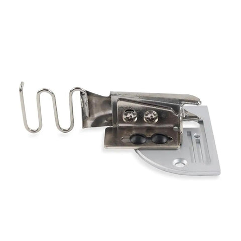 Wide Raw Edge Plain Tape Binder Attachment 26mm for Industrial Sewing Machines Heavy Duty Binding Tool in metal finish