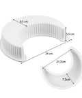 Crescent Moon Shape Silicone Cake Pan For All You Bakers Who Love Mousse Cakes Bread And Pizza Baking Mold Flexible Nonstick