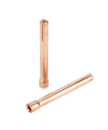 10Pcs Copper Welding Collets Set 2.4mm Hole For WP 17 18 26 Torches Durable Heat Resistant Replacement Parts High Conductivity Easy Fit
