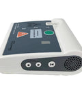 AED training kit, Practi-Trainer Essentials base model, white with gray control panel, 4-pack.