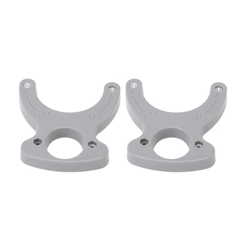 High Precision Insertion Plate Key Set For Carpentry And Wooden Router, gray plastic, durable, lightweight, two units