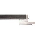 Heavy Duty Transmission Oil Cooler For Ford Mustang 2006 To 2010 Fits 4.0L 4.6L 5.4L V8 Engines Keeps Your Ride Cool Under Pressure Replaces AR3Z7A095A SBTFO4050114 Reliable Drop In Part, silver finned cooler with mounting bracket