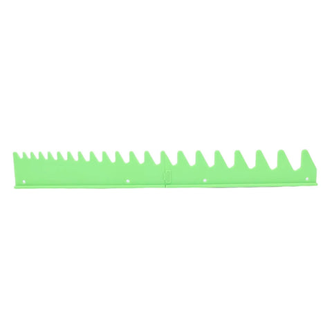 Green Magnetic Wrench Organizer Rail Set Holder For Toolbox Holds 20 Tools Compact Plastic Rack For All Types