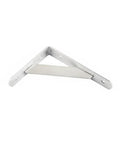 Stainless Steel L Shaped Wall Bracket Heavy Duty Shelf Support For Garage Kitchen And Bathroom Storage Organization Ultra Rugged Brushed Finish