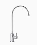 Pure Water Tap with Ceramic Filter for Kitchen Sink - 150Mm X 328Mm Brass Faucet with sleek chrome finish and high arch design.