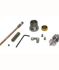 Components of 2 Inch To 12 Inch Sheet Metal Hole Cutter Accessory For 1/4 Inch Or Larger Drills for HVACR use in galvanized steel