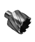Annular cutter, HSS, 1-inch cutting diameter with 3/4 Weldon shank for magnetic drill presses