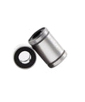 Motion Linear Bearings LM Series Set Including LM5UU LM8UU LM10UU LM12UU LM13UU LM16UU LM20UU LM25UU LM30UU LM35UU LM40UU LM50UU LM60UU Pro Grade Low Friction High Rigidity Cylindrical Sleeve Ball Bearings Ideal for CNC and 3D Printers bearing steel linear bearing close-up