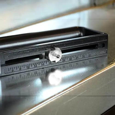 2 Inch To 12 Inch Sheet Metal Hole Cutter Accessory For 1/4 Inch Or Larger Drills Ideal For HVACR And Roofing Pros on metal surface