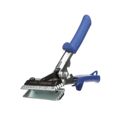 Straight Sheet Metal Seamer Set With 3 In And 6 In Forged Blades Interchangeable Handles For Versatile Bending Ideal For DIY And Pros