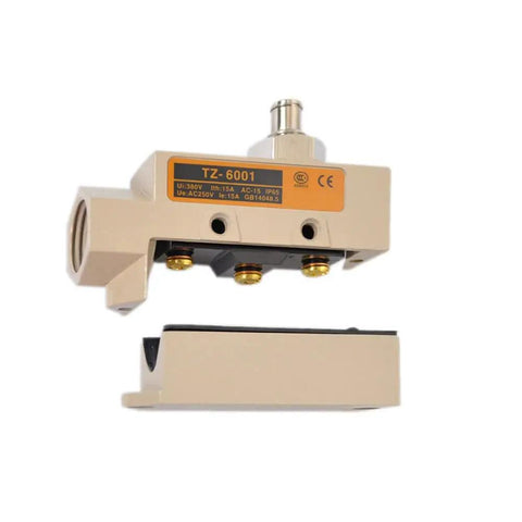 Beefy Heavy Duty Plunger Door Micro Switch For Commercial Air Curtains IP65 Sealed 250V 15A NO And NC Contacts