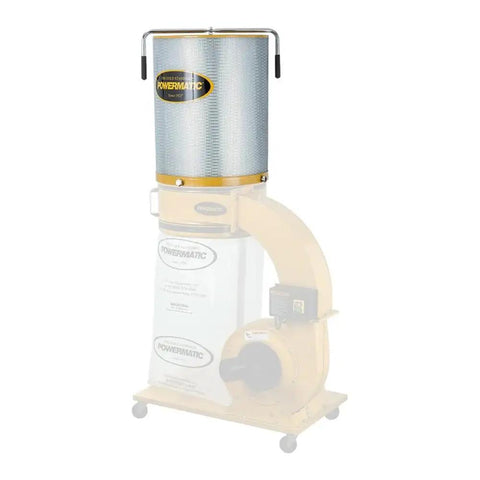 Pro Grade 20-Inch Canister Kit for PM1300 Dust Collector With Pleated Filter Interior, 6X More Area, Rotating Handle