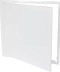 White Metal Wall Access Panel For Drywall Plumbing And Electrical Service Hatch with clean white finish,  hinged design.