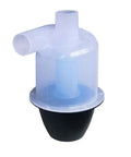 Heavy Duty Cyclone Dust Collector With Clear Turbo Separator For Woodworking Shop, clear and black industrial dust extractor