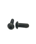 10-24 X 1-1/4 Inch Button Socket Head Cap Screws Allen Hex Black Oxide Alloy Steel 25 Pack Durable Fasteners For Building And Maintenance Projects Ideal For Quick Installations And Repairs, black button head screws