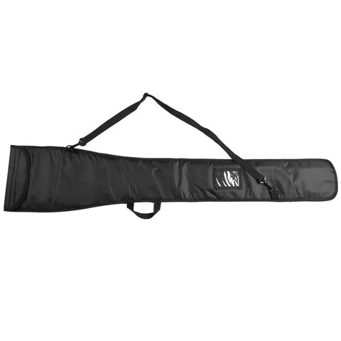 Thick Foam Paddle Bag for Two Piece Kayak and Canoe Paddles, black heavy duty protective case with adjustable strap and cushioned EPE foam.