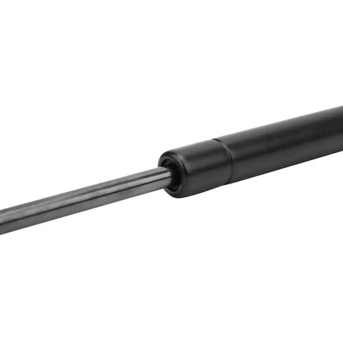Heavy Duty Gas Strut With Ball Joint Lift Support 300N For Equipment Flip Lids 280mm Center Distance 100mm Stroke, black rod