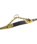 Heavy Duty Temporary Roof Anchor For Fall Protection Reusable And Lightweight Setup Fits Any Roof Pitch With Zero Sweat Pro Grade Construction Safety Gear, metal with chain and rubber grip.