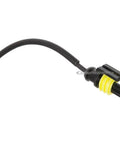 Connector for Top Shelf AC Compressor And AC Clutch Kit For Smart ForTwo Models 2008 To 2015, featuring yellow and black wiring for installation.