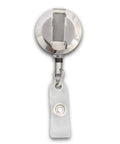 Tennessee Volunteers Student ID Holder Badge Reel With Snappy Retractable Belt Clip, 30 inch, solid metal construction, clear belt clip.